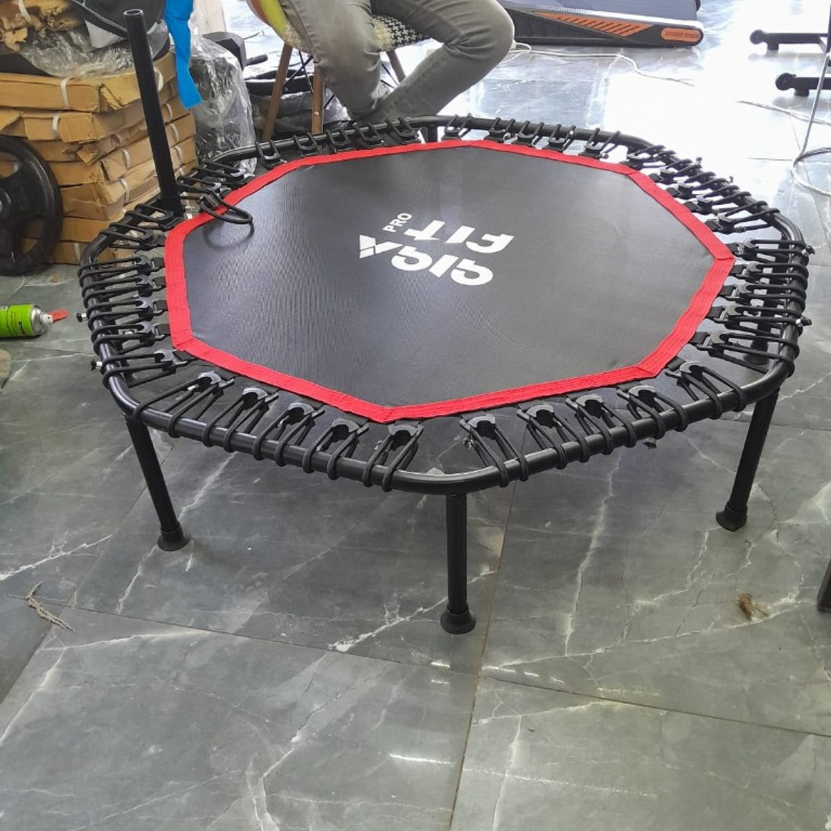 4ft Hexagonal Mini Rebounder Fitness Trampoline for home workouts in Kenya — photo 2