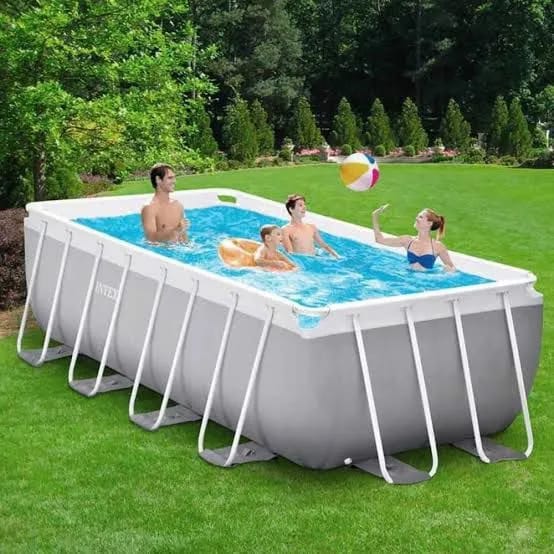 Large above ground portable swimming pool — Intex Ultra Xtra Prism Frame 300cm x 175cm x 80cm